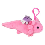 Axolotl Backpack Clip Plush (12 PC)