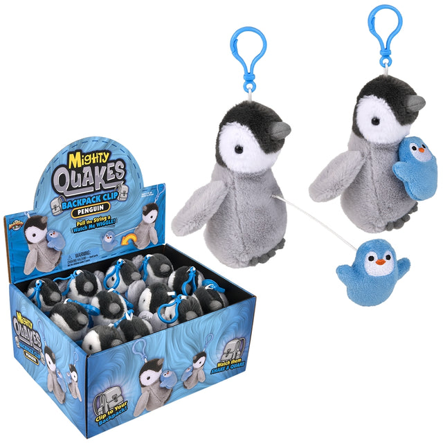 Baby Penguin Backpack Clip (12 PC)