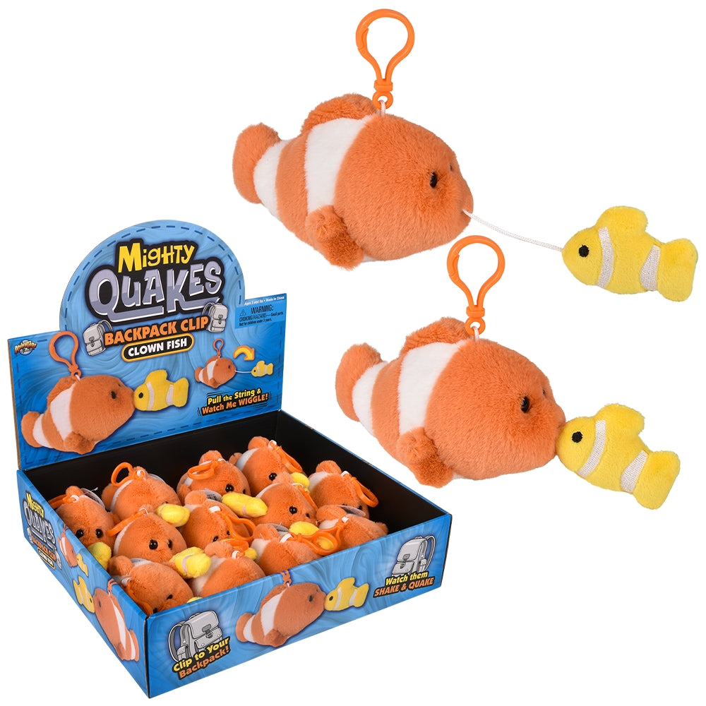 Clown Fish Backpack Clip (12 PC DSP)