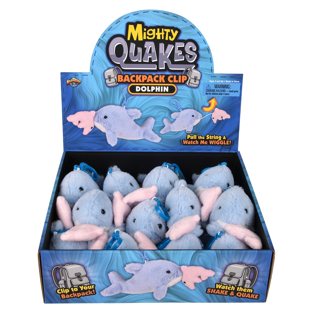Dolphin Backpack Clip (12 Pack)