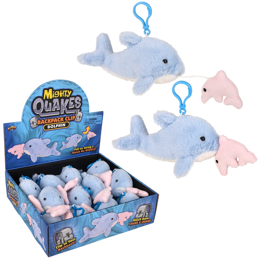 Dolphin Backpack Clip (12 Pack)