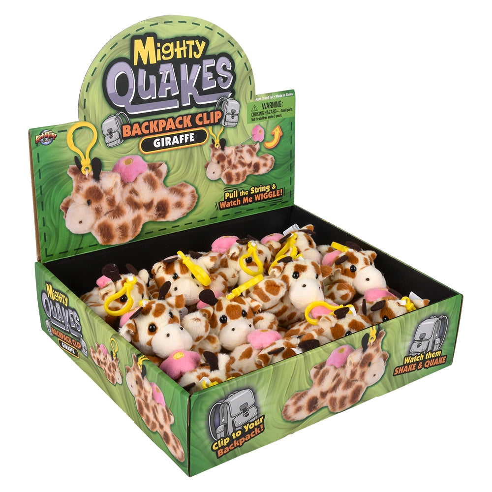 Giraffe Backpack Clip (12 Pack)