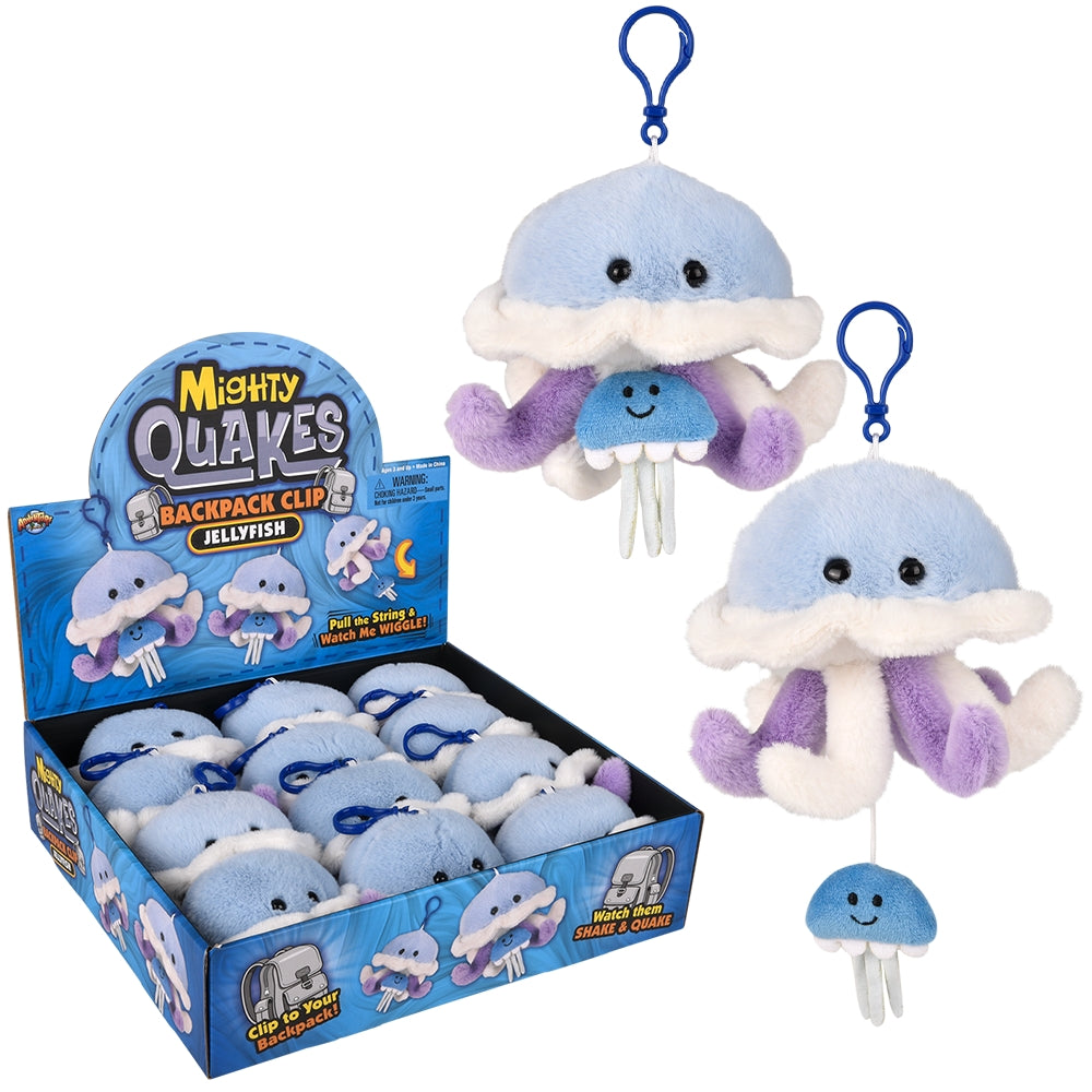 Jelly Fish Backpack Clip (12 PC DSP)