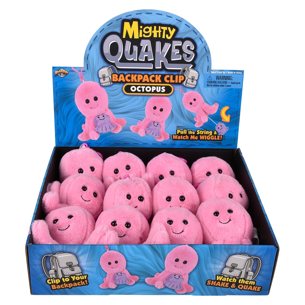 Octopus Backpack Clip (12 Pc)