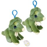Triceratops Backpack Clip (12 PC)