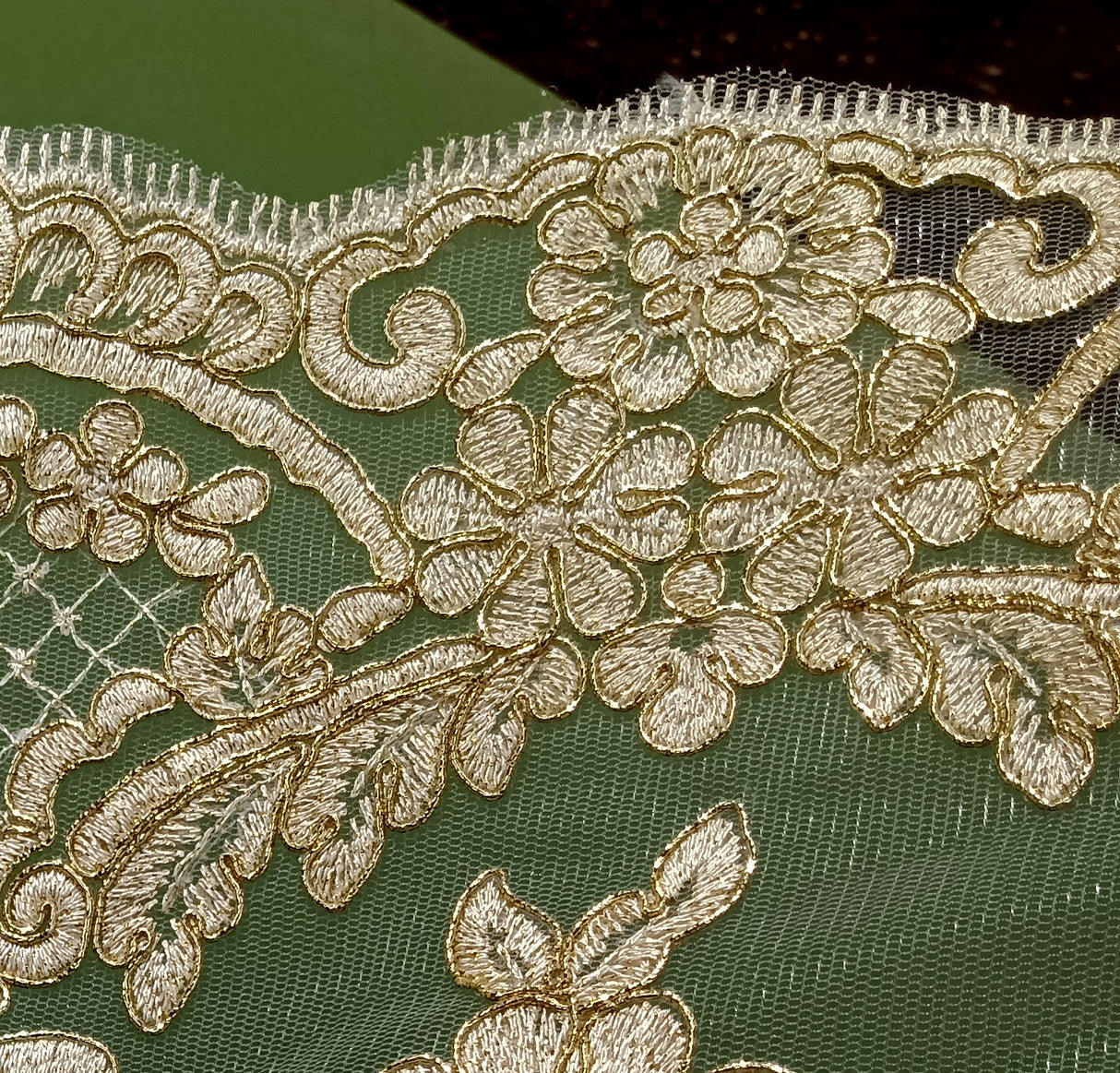Embroidered Lace Trimming Double Sided