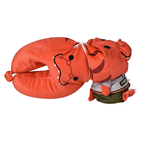 Dinosaur T-Rex Reverse Neck Pillow