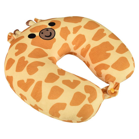 Giraffe Reverse Neck Pillow Plush
