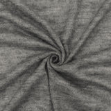1 Yard Heather Winter Gray Stretch Poly-Wool Jersey Knit Fabric 50 Inches Wide
