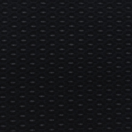 1 Yard Pure Black 3D Mesh Stretch Nylon Knit Fabric for Activewear Swimwear Dancewear Apparel 55 Inches Width