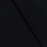 1 Yard Pure Black 3D Mesh Stretch Nylon Knit Fabric for Activewear Swimwear Dancewear Apparel 55 Inches Width