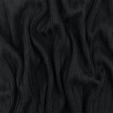 1 Yard Simple Black Poly Acrylic Stripe Sweater Knit Fabric Apparel 78 Inches Width