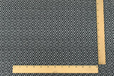 1 Yard Faded Gray Black Diamond Jacquard Stretch Rayon Knit Fabric 50 Inches