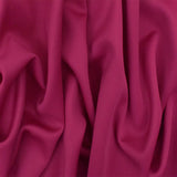 1 Yard Gem Pink Solid Stretch Polyester Scuba Double Knit Fabric 63 Inches