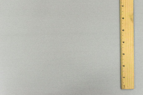 1 Yard Glacier Gray Rib Like Stretch Double Knit Fabric 55 Inches