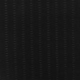 1 Yard Pure Black Cable Style Stretch Knit Fabric Semi Sheer 52 Inches Wide