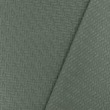 1 Yard Hunting Gray 3D Abstract Chevron Cloque Stretch Double Knit Fabric 51 Inches