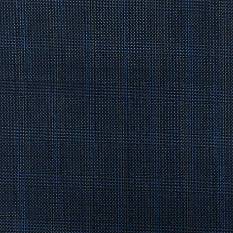 1 Yard Dusty Blue Black Plaid Stretch Polyester Mesh Knit Fabric Wide Athletic Grade 62 Inches