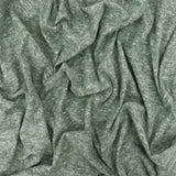 1 Yard Olive Gray Dusty Gray White Texture Polyester Jersey Knit Fabric 60 Inches