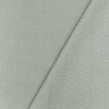 1 Yard Cloud Gray Solid Stretch Cotton 2X2 Rib Knit Fabric for Activewear Jackets Dresses 54 Inches Width