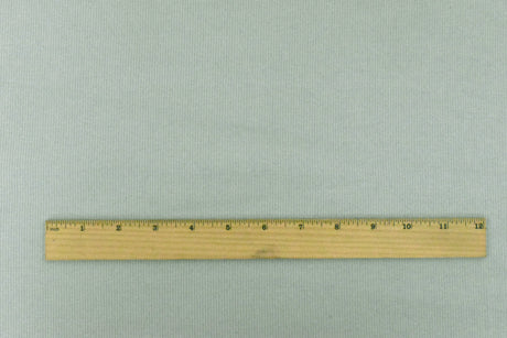 1 Yard Cloud Gray Solid Stretch Cotton 2X2 Rib Knit Fabric for Activewear Jackets Dresses 54 Inches Width