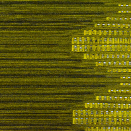 1 Yard Yellow Black Border Jacquard Stretch Knit Yoga Fabric Four Way 53 Inch Width