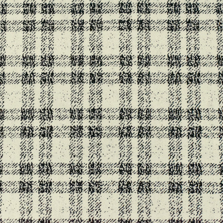 1 Yard Black and White Plaid Jacquard Stretch Nylon Spandex Fabric for Sportswear and Fashion Projects 47 Inches Width