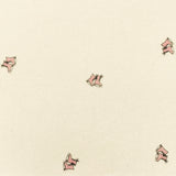 1 Yard Ivory Pink Black Skates Printed Cotton French Terry Knit Fabric Soft Stretch 57 Inches