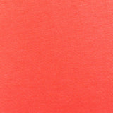 1 Yard Coral Orange Cotton Baby French Terry Knit Fabric For Dresses And Activewear 64 Inches Width