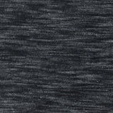 1 Yard Black Gray Texture Slub Cotton Stretch Spandex Jersey Knit Fabric 68" Width