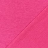 1 Yard Heather Hot Pink Organic Cotton Spandex Jersey Knit Stretch Fabric 45 Inches Width
