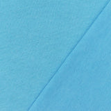 1 Yard Ocean Blue Stretch Jersey Knit Soft Organic Cotton Blend for Tees, Dresses & Everyday Comfort, 44 Inches Wide
