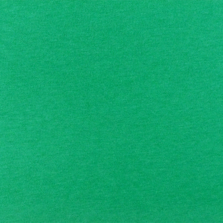 1 Yard Arcadia Green Organic Cotton Poly Stretch Spandex Solid 1x1 Rib Knit Fabric 51 Inches Wide