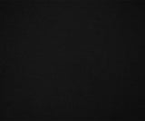 1 Yard Matte Black Wool Blend Slub Stretch Jersey Knit Fabric 46 Inches Wide