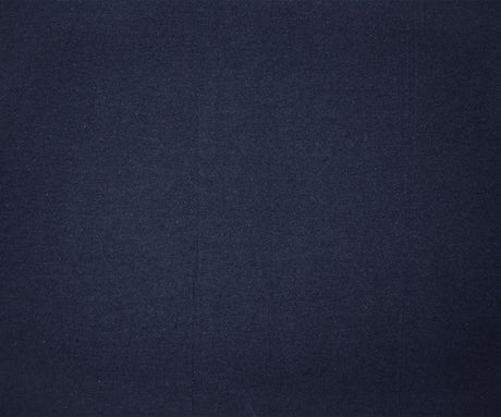 1 Yard Elegant Deep Blue Organic Cotton Jersey Knit and Matte Finish for Tailored Handmade Apparel, 60 Inches Wide