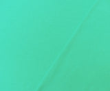 1 Yard Fresh Mint Turquoise Sustainable Cotton Four-Way Stretch Matte Jersey, Soft and Cozy Fabric, 61 Inches Wide