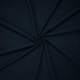 1 Yard Deep Navy Blue Natural Cotton Stretch Matte Jersey, Soft for Comfortable Apparel, 62 Inches Wide