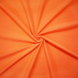 1 Yard Orange Eco Cotton Stretch Matte Jersey Knit, Ideal for Apparel, Casual Wear, and Crafts, 57 Inches Width
