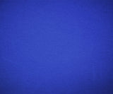 1 Yard Cobalt Blue Organic Cotton Stretch Jersey Knit Fabric Soft Matte Apparel Material 63 Inches Width