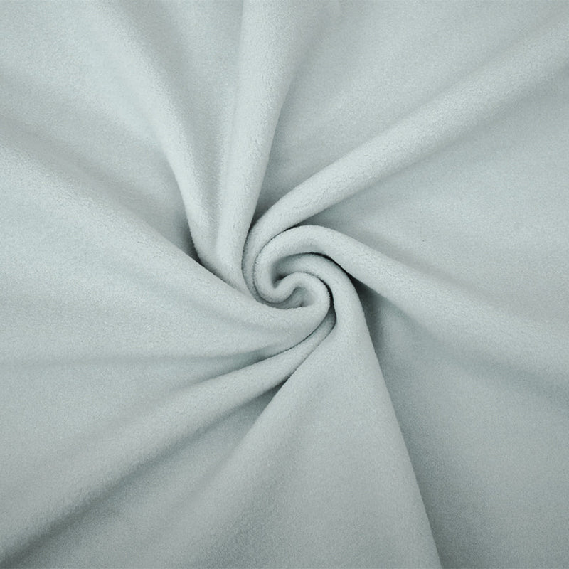 1 Yard Light Blue Wind Pro Knit Polartec Fleece for Jackets, Coats & Mechanical Stretch 64 Inches Wide