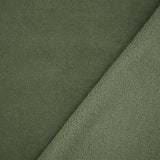 1 Yard Army Green Polartec Wind Pro Fleece Knit Fabric Heavyweight, Wind Resistant & Water Repellent 64 Inches Wide