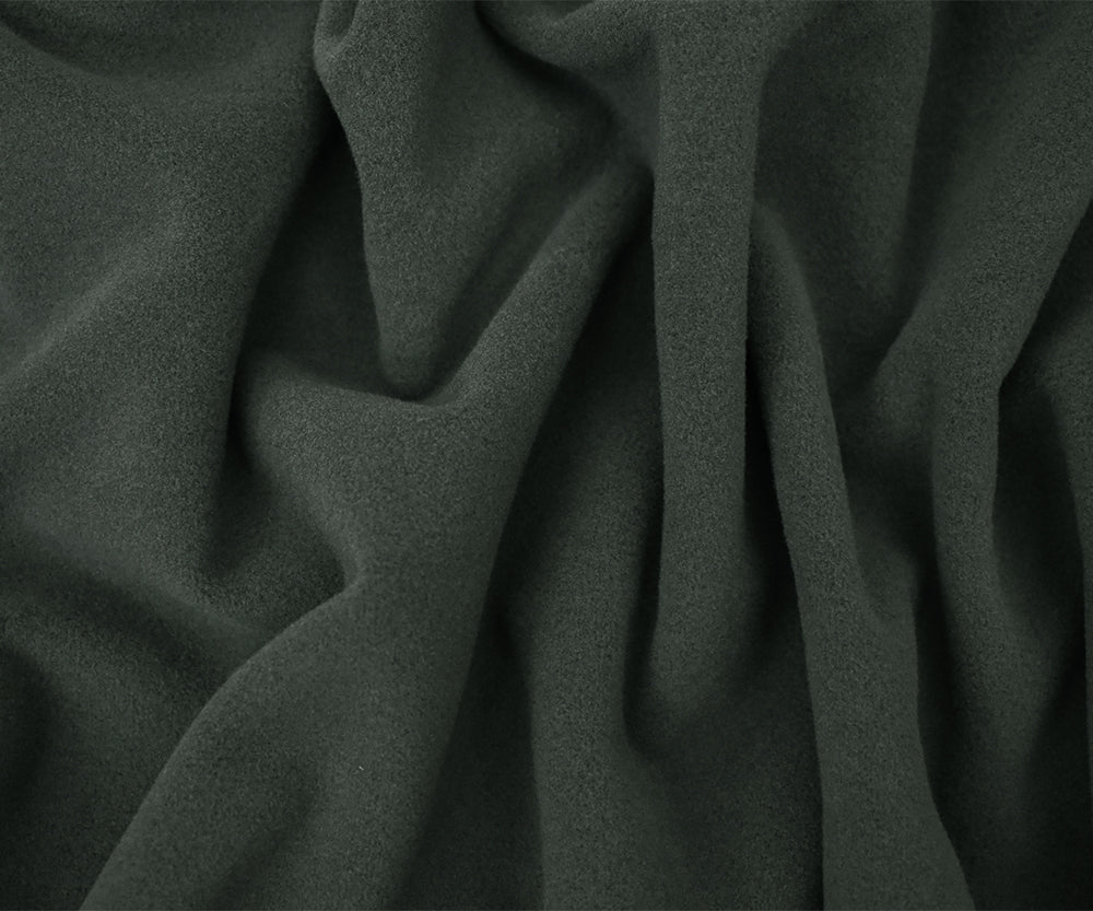 1 Yard Deep Gray Polartec Wind Pro Heavy Weight Knit Fabric for Jackets and Outerwear 62 Inches Wide
