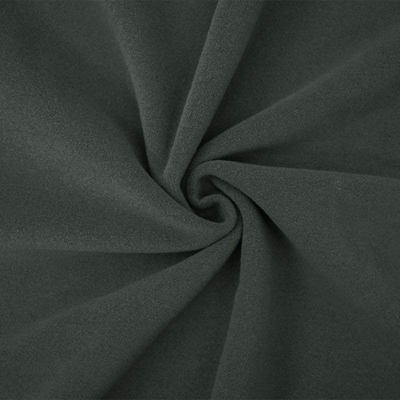 1 Yard Deep Gray Polartec Wind Pro Heavy Weight Knit Fabric for Jackets and Outerwear 62 Inches Wide