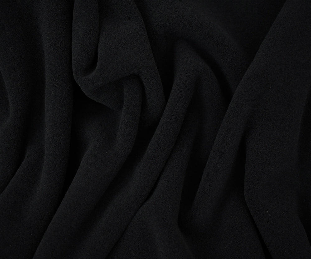 1 Black Wind Pro Knit Durable Polartec Fleece for Outerwear & Activewear Soft Hand 66 Inches Wide