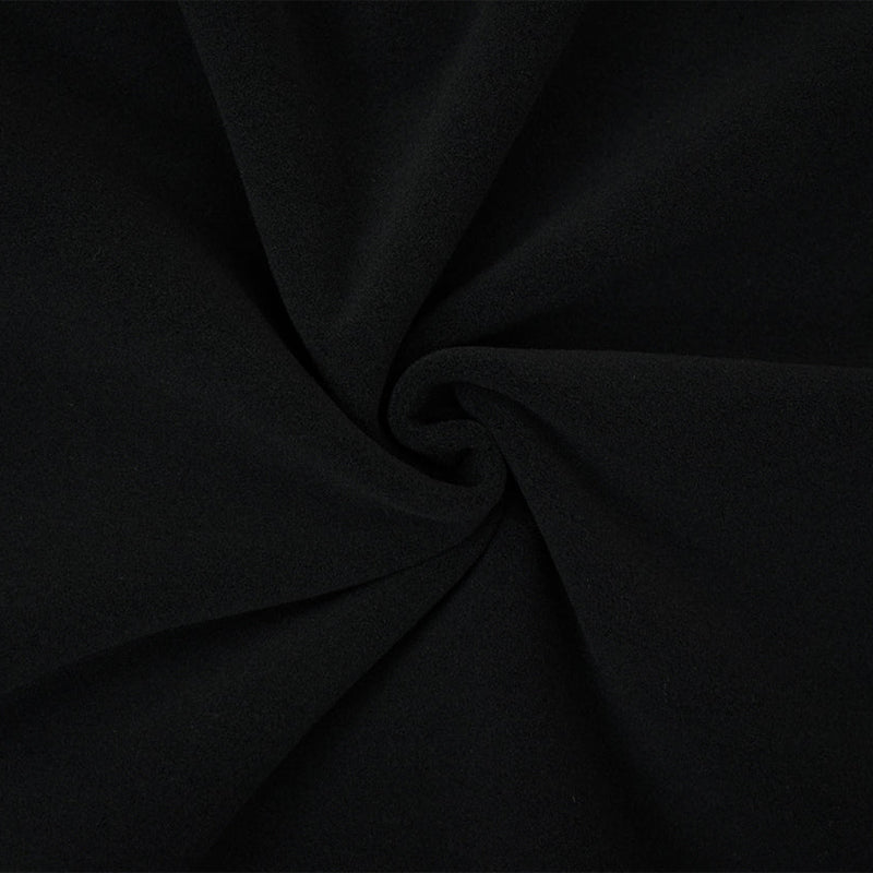 1 Black Wind Pro Knit Durable Polartec Fleece for Outerwear & Activewear Soft Hand 66 Inches Wide