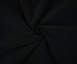 1 Black Wind Pro Knit Durable Polartec Fleece for Outerwear & Activewear Soft Hand 66 Inches Wide