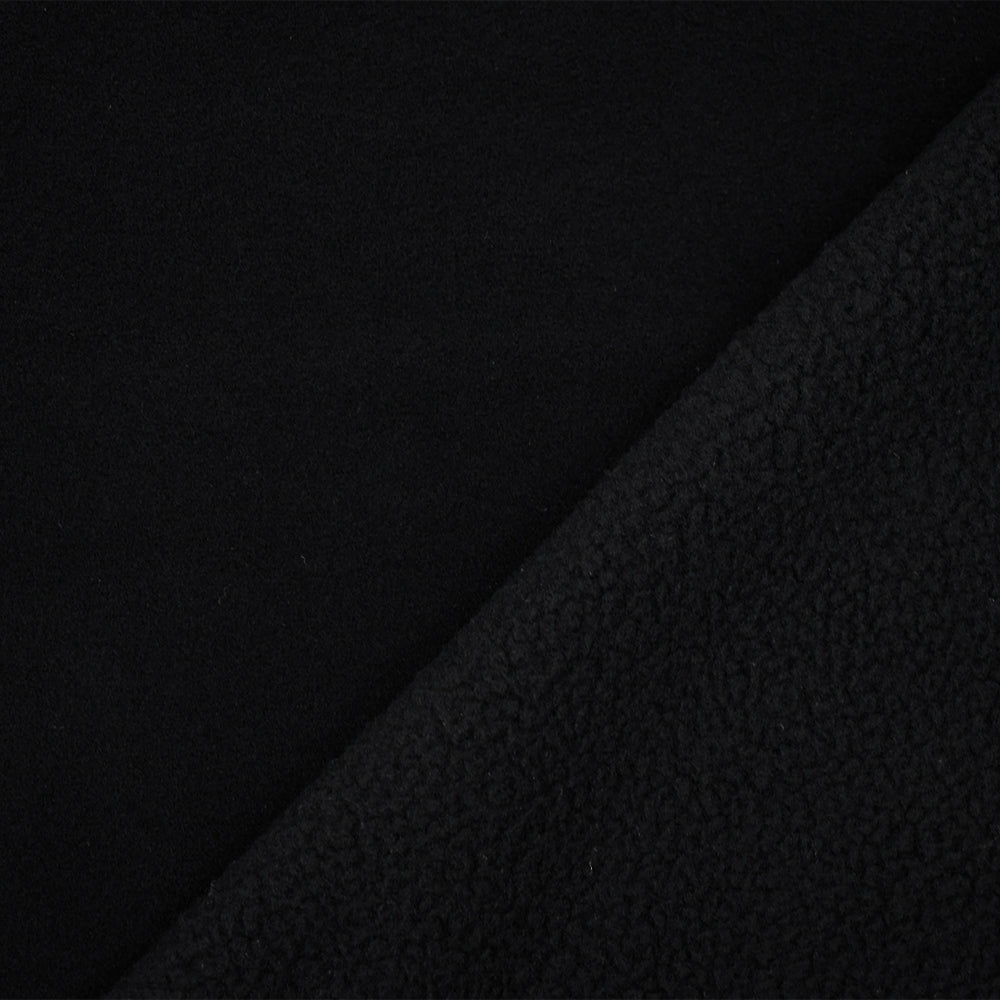 1 Black Wind Pro Knit Durable Polartec Fleece for Outerwear & Activewear Soft Hand 66 Inches Wide
