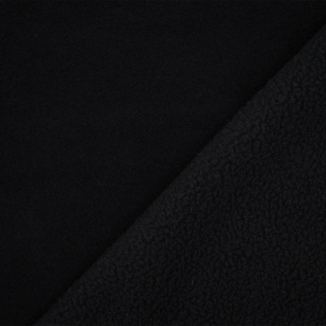1 Black Wind Pro Knit Durable Polartec Fleece for Outerwear & Activewear Soft Hand 66 Inches Wide