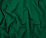 1 Yard Fantasy Green Bamboo Stretch Jersey Knit Fabric For Eco-Friendly Apparel And Tees 60 Inches Width