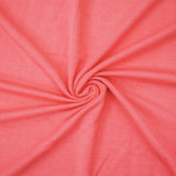 1 Yard Pink Bamboo Solid Stretch Jersey Knit Fabric For Apparel And Activewear 61 Inches Width